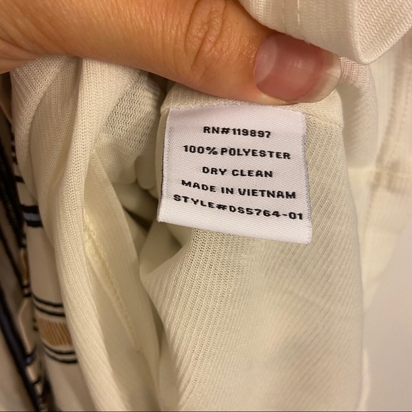 Collective Concepts Vertical Stripe Lined Dress - Picture 15 of 15